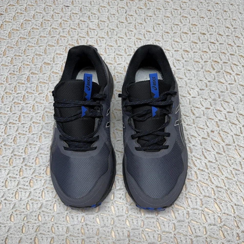 ASICS Gel-Venture 10 Mens Trail Running Shoes Sz 10 Extra Wide Grey Blue